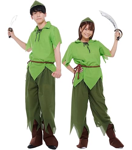 Amazon.co.jp: ピーターパン タイガーリリー コスプレ衣装+髪